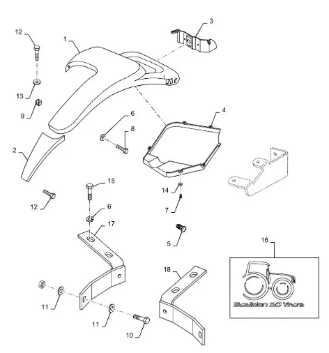 87554852 - брызговик